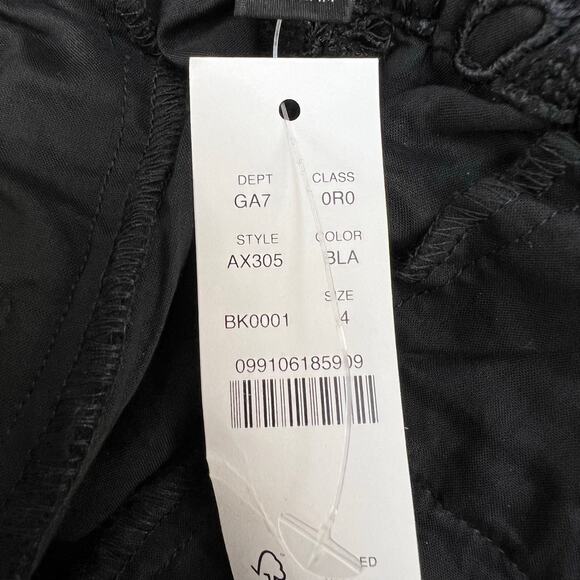 J. Crew Pants Women's 4 Black Pull-On Easy Pant in Eyelet Cocktail Business NWT - Picture 6 of 14